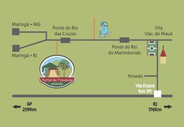 Pousada Sitio Portal Da Travessia Visconde De Maua Dış mekan fotoğraf